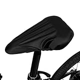 Zuasdvnk Fahrradsattelbezug, wasserdichter Sattelschutz – wetterfester Sattelbezug für Mountainbike, Gravel Wandern, Berg, Geländewagen, Strand und Straße
