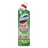 Domestos Kraft & Frische WC-Gel Lime Fresh sorgt für hygienische Sauberkeit im Badezimmer