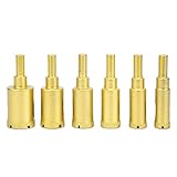 6pcs Bohrbit Set für Marmor/Glas/Keramik | Fachleitende Oval Chip Hole Design | 14-25 mm für Beton & hergestellter Stein | Schnelles Schneiden