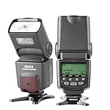 Meike MK430 TTL-Blitz Speedlite Kompatibel mit Nikon D7100 D5300 D5200 D3500 D3100 D600 D800 D3200 D90 D80 D300 D7500 D780 usw