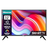 Hisense 32A5NQ 80 cm (32 Zoll) QLED Fernseher Full HD, Smart TV, Triple Tuner, AI Sports Mode, Dolby Atmos, Share to TV, Duale Positionierung, WiFi, Game & Hotel Modus, Schwarz [2024]