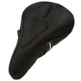 Fahrradsattel Überzug - Gel Sattelbezug Fahrrad wasserdicht schmale Sattel (28cm x 18cm) Mountainbike, Rennrad, E-Bike - Bequem, rutschfest Fahrradsitz Polster - Sattelüberzug Fahrrad Sitzpolster