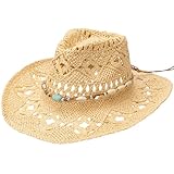 KEXIAO Handgehäkelter Panamahut, Sonnenhut für Erwachsene, Unisex, Outdoor-Aktivitäten, breite Krempe, Strohhut für Reisen