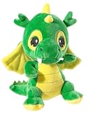 Heunec 379374 Drache Knuffi Plüschtier, grün