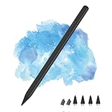MoKo Stylus Pen für Android Touchscreen,Tablet-Stift für Samsung Galaxy Tab A9+/Lenovo/Huawei/Vivo und Andere Android Smartphone & Tablet, Wiederaufladbarer Universal Active Fine Point Stylus, Schwarz