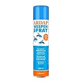 ARDAP Wespenspray 400ml - Insektizid mit Sofort- & Langzeitwirkung zur Bekämpfung von Wespen, Wespennestern & weiteren Schädlingen