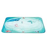 Tiny Love Baby Krabbeldecke “Super Mat' - Treasure the Ocean Design, XL Outdoor-Picknickdecke (140x113 cm), große und wasserfeste Baby-Spieldecke mit viel Spielzeug, nutzbar ab der Geburt, mehrfarbig