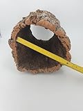 Korkröhre SAHAWA ca. 40 cm/Ø ca. 18-22 cm Naturkork Höhle Versteck Deko Naturdeko Kork