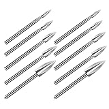 BELLIFFY 10 Stück 10 Stück Hartmetall Holzschnitzbohrer 3/4/5/6/8mm für Elektrische Rotationswerkzeuge und Handbohrer Holzbohrer für Möbel Selbstgemacht und Präzises Holzbearbeiten