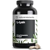 L-Lysin – 365 Kapseln – 800mg pures L Lysin aus 1000mg...