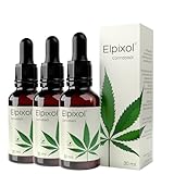Elpixol® Cannabisöl Tropfen | 100% Nativ und Kaltgepresst | Vegan | Hochdosiert | 30mg pro Tropfen | Omega 3-6-9 (30 ml)