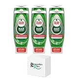 GroceriesRus Value Bundle Fairy Liquid Max Power Original 640 ml 6 Stück – entfernt hartnäckige Flecken.