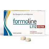 formoline L112 EXTRA | Extra starker Kalorienmagnet zum Abnehmen | 128 Tabletten | Einzigartiger Wirk-Ballaststoff L112 | Deutsches Qualitätsprodukt | Natürlicher Ursprung