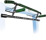 Klimmzugstange, Türgriff, Stark belastbare Pull up bar [bis 200 KG]-Fitness-Klimmzugrahmen für Heim-Fitnessübungen mit verkürztem Griff