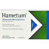 Hametum Hämorrhoidenzäpfchen, 10 St. Zäpfchen