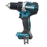 Makita DDF484Z Akku Bohrschrauber 18 V (ohne Akku, ohne Ladegerät), Blau, Silber, (L x B x H) 172 x 79 x 261 mm