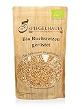 Bio Bäckerei Spiegelhauer Bio Buchweizen 1 kg geröstet - glutenfrei aus Europa Buchweizensamen