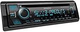 Kenwood KDC-BT960DAB CD-Autoradio mit DAB+ & Bluetooth Freisprecheinrichtung (USB, AUX-In, 3 x Pre-Out 5V, Amazon Alexa, Soundprozessor, 4x50 W, VAR. Beleuchtung, DAB+ Antenne)