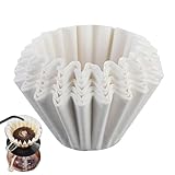 Korb Kaffeefilter | 50 Stück wiederverwendbare Tassenkorb-Kaffeefilter - Verwendung von Kaffeefilterpapier mit wiederverwendbaren Tassenfiltern für 1–4 Tassen Kaffeemaschinen