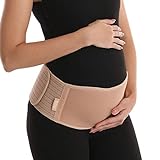 belltop Schwangerschaftsgürtel mit Bauchstütze, Schwangerschaftsgürtel für Schwangerschaft, hypoallergenes Band aus weichen und atmungsaktiven Materialien (S/M)