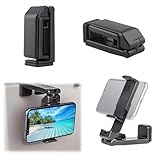 Handyhalterung Flugzeug, Tragbarer Flugzeug Handyhalterung, 360 Drehbar Verstellbare Flugzeug Handy Halterung, Flugzeug Gadgets Handy Ständer für Flugzeuge, Züge, Schreibtische