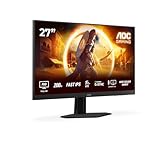 AOC Gaming 27G4HRE - 27 Zoll Full HD Monitor, 200 Hz, 1 ms, G-Sync comp., HDR10 (1920x1080, 2X HDMI 2.0, DisplayPort 1.4) schwarz-rot