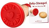 Keks-Stempel 'Just Married'