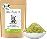 Gerstengraspulver BIO 1000g (1 kg) | gemahlenes Gerstengras aus kontrolliert biologischem Anbau | laborgeprüft | 100% naturrein ohne Zusätze | abgefüllt in Deutschland | bioKontor