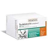 Teufelskralle-ratiopharm® 480 mg: Natürliche Hilfe gegen Gelenkschmerzen (z.B. bei Arthrose und Arthritis), 200 Filmtabletten