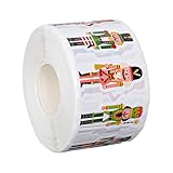 Weihnachts-Nussknacker-Aufkleber – 500 Stück Selbstklebende Festliche Etiketten Auf Rolle, Dekoratives Scrapbook-Verzierungsset Für Auto, Laptop, Computer, Schlafzimmer, Schule, Urlaub, Party, Geschen