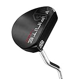 Wilson Staff Herren Putter, Rechtshand, Infinite Bean, Länge: 34 Zoll, schwarz/silber, WGW90325034