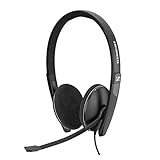 Sennheiser PC 8.2 USB-On-Ear Headset PC,Kopfhörer mit Kabel,Integrierte Lautstärkeregelung, Geräuschunterdrückendes Mikrofon, Für Online-Anrufe -Unterricht, Mehrfarbig, Einheitsgröße