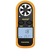 Proster Windmesser Digital LCD Wind Speed Meter Gauge Air...