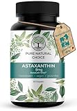 8 mg Astaxanthin Kapseln - TÜV geprüft - mit Oxidationsschutz- veganes Astaxanthin mit hoher Bioverfügbarkeit - reine Mikroalge aus den sonnenverwöhnten Regionen Hawaiis