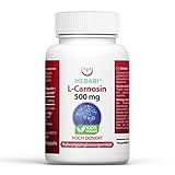 L-Carnosin 60 Kapseln Super Antioxidans- Jung bleiben - Rohstoffe höchster Qualität -Natürliche Substanz -für Veganer- Erscheinungsbild Gesundes Altern - Sportlerernährung