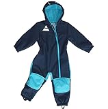 Maylynn Outdoor Softshell Anzug Schneeanzug - Baby Kinder gefüttert 10.000 mm Wassersäule, Gr. 86