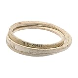QUARKZMAN 3LK480 Keilriemen Grau 3/8' x 48' Aramid Keilriemen Für Rasenmäher Und Garten