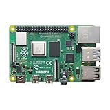 Raspberry Pi 4 Model B (4GB) Quad Core Cortex-A72 4X 1.50 GHz, 64 Bit WLAN Bluetooth 5.0