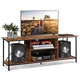 WLIVE TV Schrank, TV Lowboard für Fernseher bis zu 65 Zoll,...