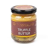 Lussiero Trüffelbutter mit echtem Weissem Bianchetto Trüffel Tuber Borchii 160g