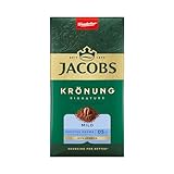 Jacobs Filterkaffee Krönung Mild, 100 Prozent Arabica, Milder Geschmack, Intensität 5/10, 500g