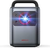 Nebula Cosmos Laser 4K, Smarter Laser-Projektor, Automatische Trapezkorrektur, Dolby Audio, Android TV 10.0, 2200 ANSI Lumen, 4K Beamer für Partys (Generalüberholt), Black+Gray