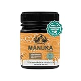 OKO HONI Manuka Honig 400 MGO + 250g hergestellt & abgefüllt in Neuseeland mit zertifiziertem Methylglyoxal Gehalt, natürlich reiner Manuka Honig, vegetarisch & laborgeprüft