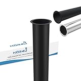 kör4u Design Tauchrohr, extra langes Rohr 300mm, für Siphon Tassengeruchverschluss, Verstellrohr, inkl. Dichtungen