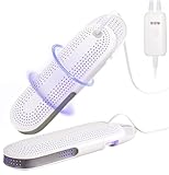 massway Schuhtrockner Elektrisch, Stiefeltrockner, Schuh-und Stiefelwärmer mit Auto Ausschalten Timer, Schuhtrockner Antibakterielle für Schuhe Ski-Stiefel, Winter & Regengebrauch