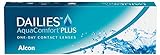 Dailies AquaComfort Plus Tageslinsen weich, 30 Stück, BC 8.7 mm, DIA 14.0 mm, -2 Dioptrien