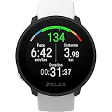 Polar Unite – Smartwatch - Fitnessuhr mit Connected GPS, Schlaftracking, täglichen Trainingsanleitungen, Erholungsanalyse optische Pulsmessung am Handgelenk, Weiß, S-L