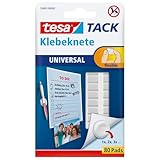 tesa TACK Klebeknete - selbstklebende, formbare Klebepads...