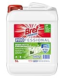 Bref Power Professional Küchenreiniger, nachfüllbare Großpackung (5 l), Oberflächenreiniger entfernt Fett & Eingebranntes, Fettlöser für Küche, Haushalt & Industrie