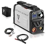 STAHLWERK ARC 160 MD Schweißgerät - DC MMA | E-Hand | Lift-TIG Inverter mit 160 Ampere, IGBT Technologie und Single-Board, 7 Jahre Hersteller-Garantie